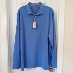 Daniel Cremieux Performance LS Blue Shirt